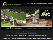 Tablet Screenshot of jmclandscape.com